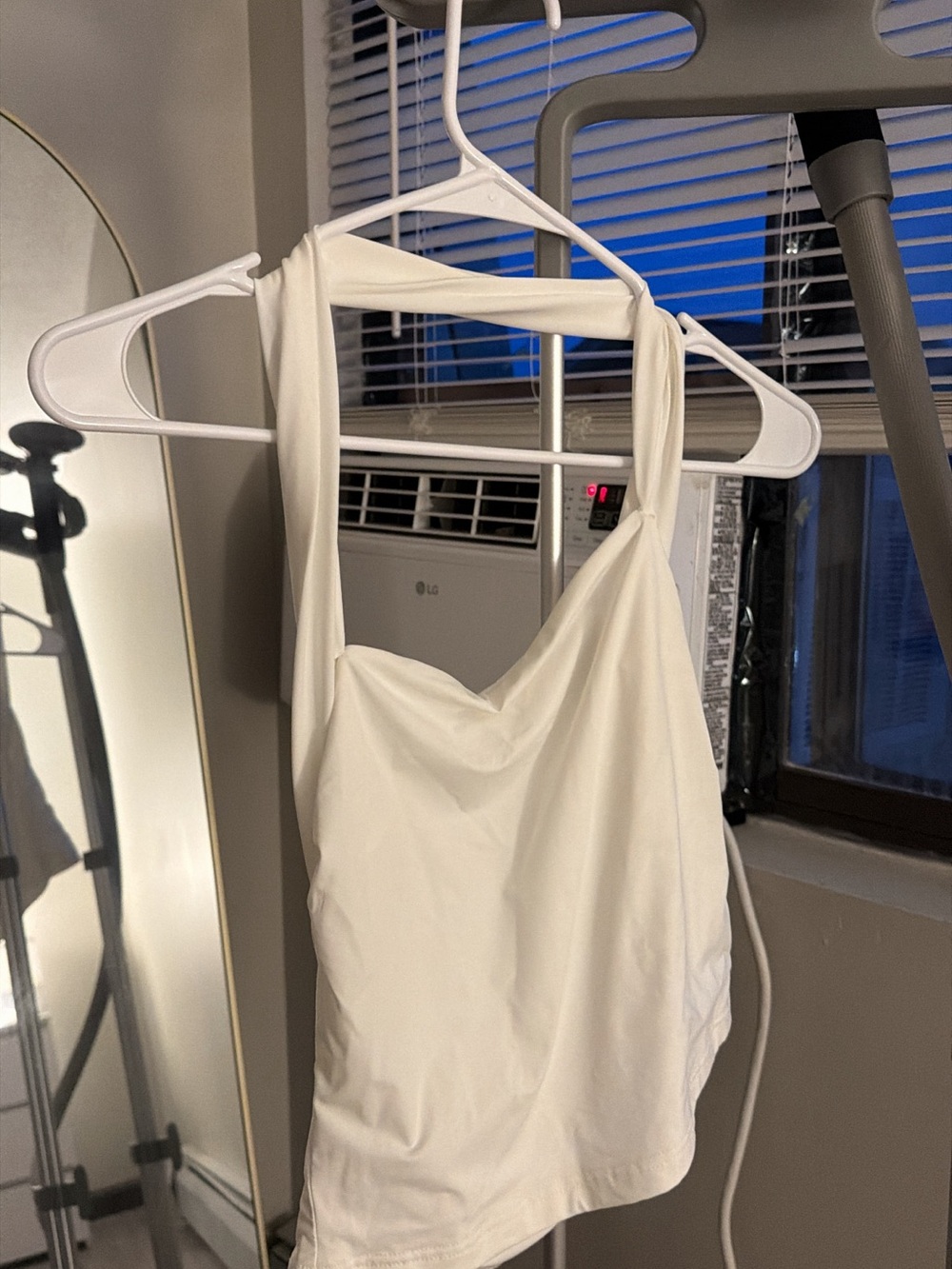 Women’s White Halter Tank Top - Brand: